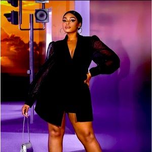 Women’s Plus Size Blazer Dress